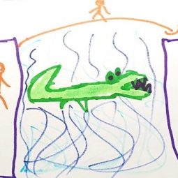 EPS en maternelle : À propos de rivière aux crocodiles et autres parcours…